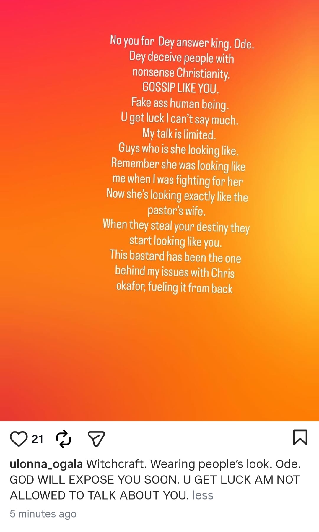 "This b@stard has been the one behind my issues with Chris Okafor" Actress Doris Ogala calls out her colleague who just dropped "King" from her name